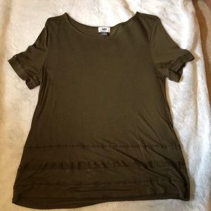 NWOT Olive Green Shirt